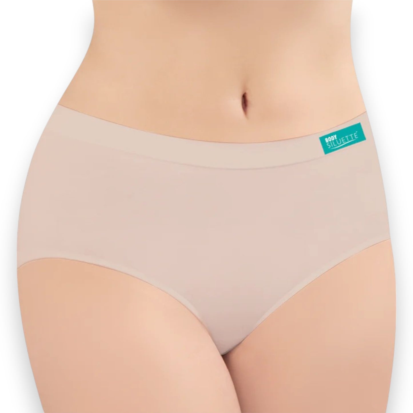 Pantaleta 3/4 con hilo de bambú #2538 body siluette