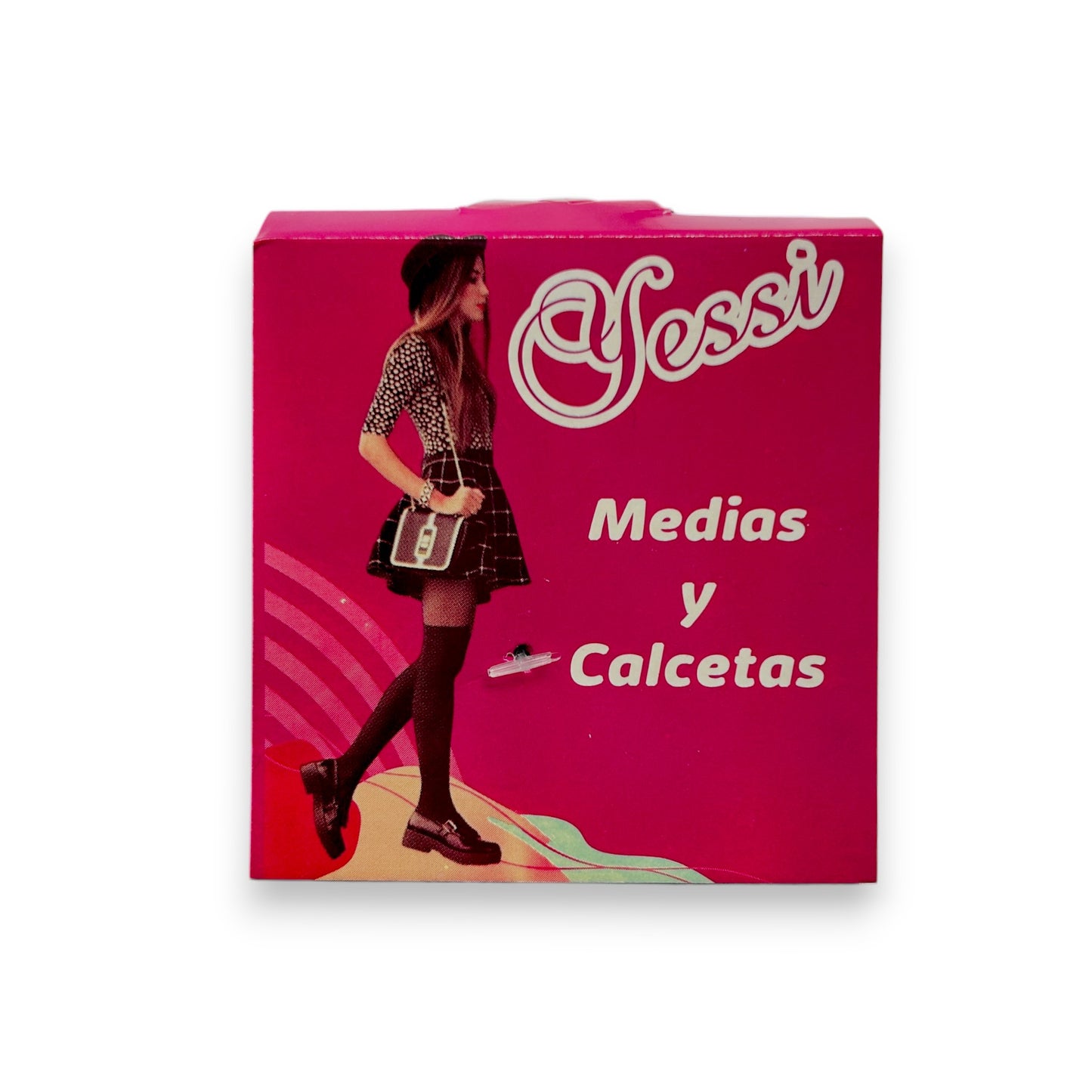 Calceta lisa surtida para señora unitalla Yessi paquete de 12