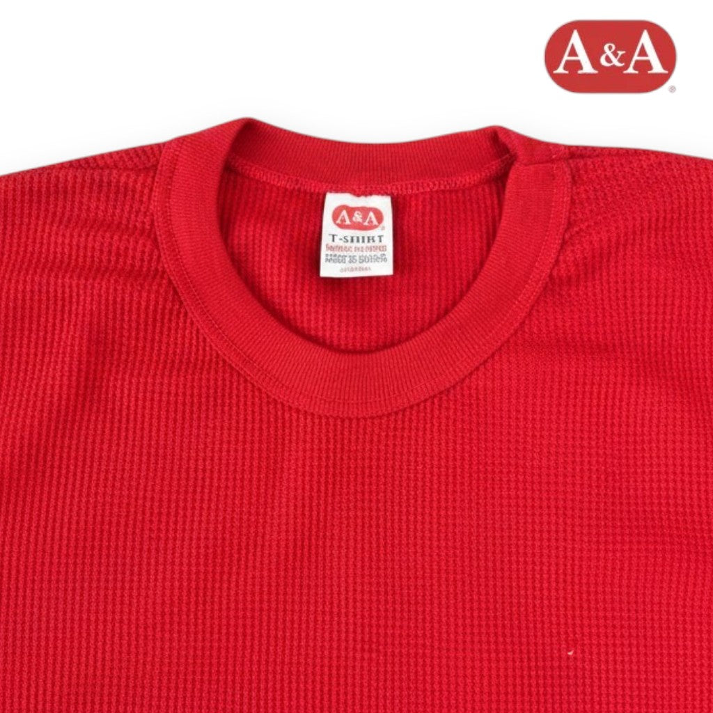 Playera térmica reactivos cuello redondo manga corta de color caballero AYA