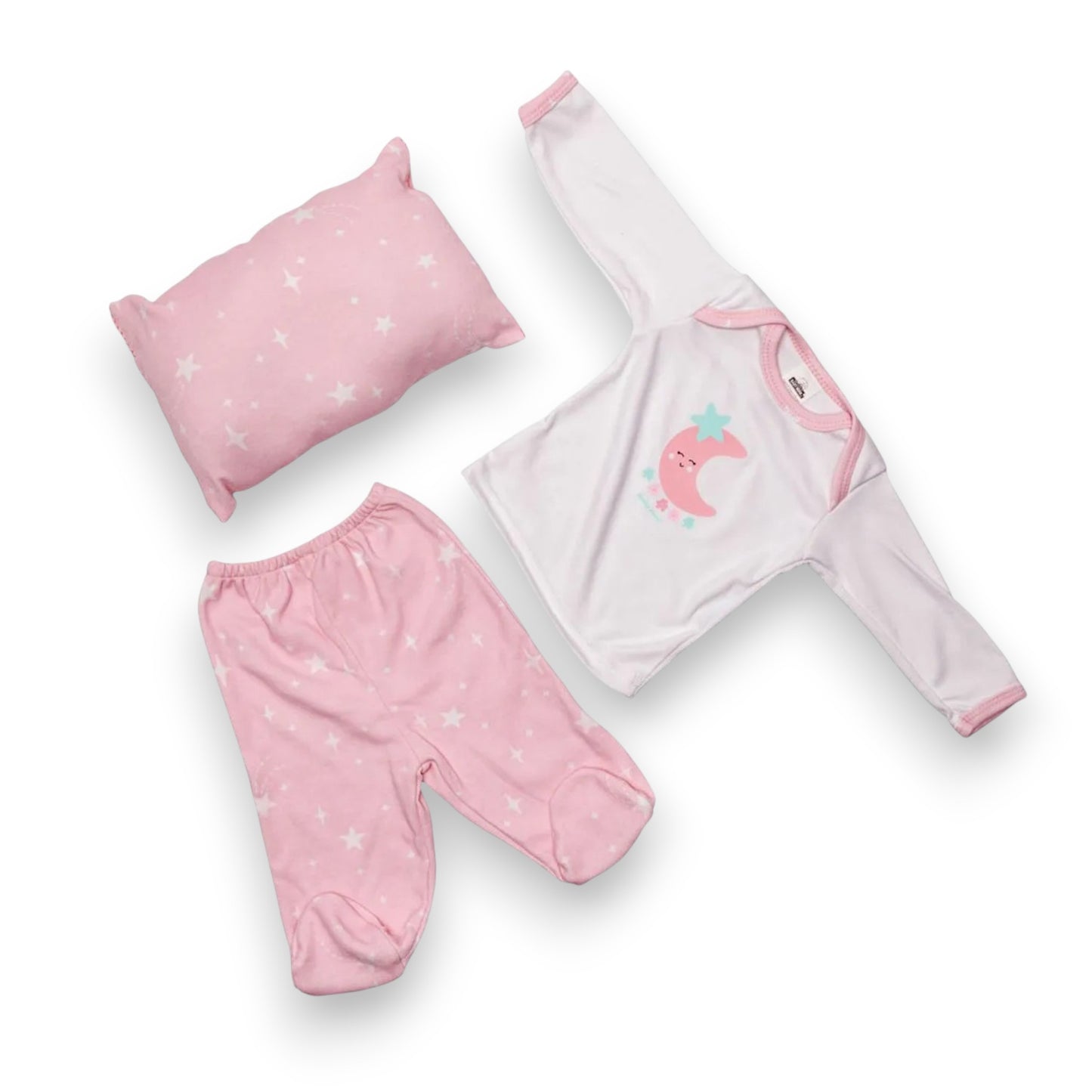 Set de Pijama y Almohada que Brilla en la Oscuridad Baby Mink