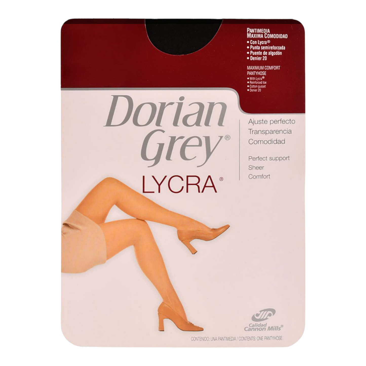 Pantimedia lycra Dorian Grey