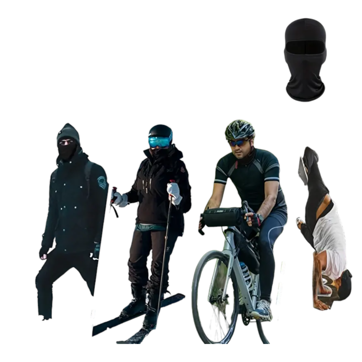 Capucha balaclava de algodón Ridetti