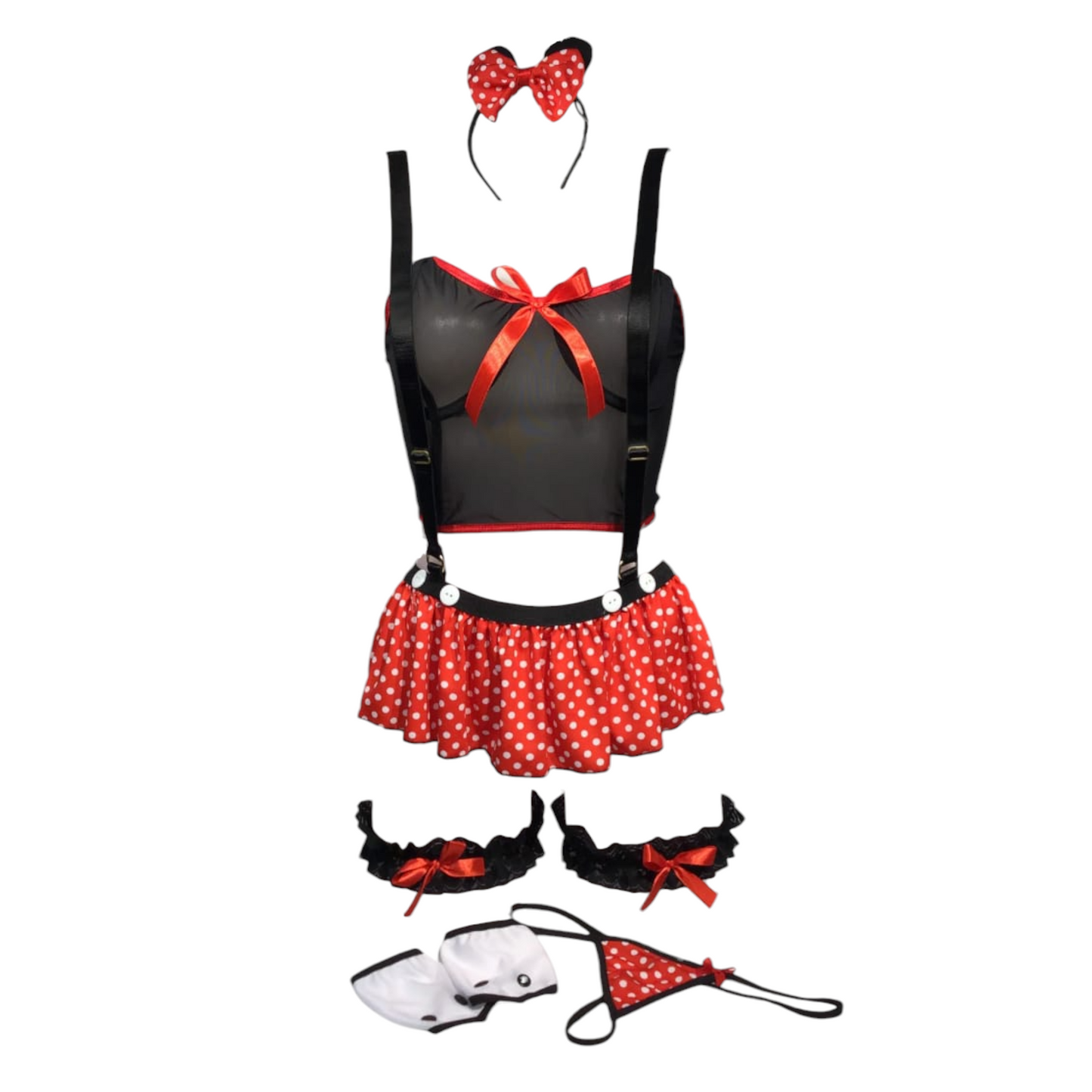 Baby doll disfraz minnie unitalla
