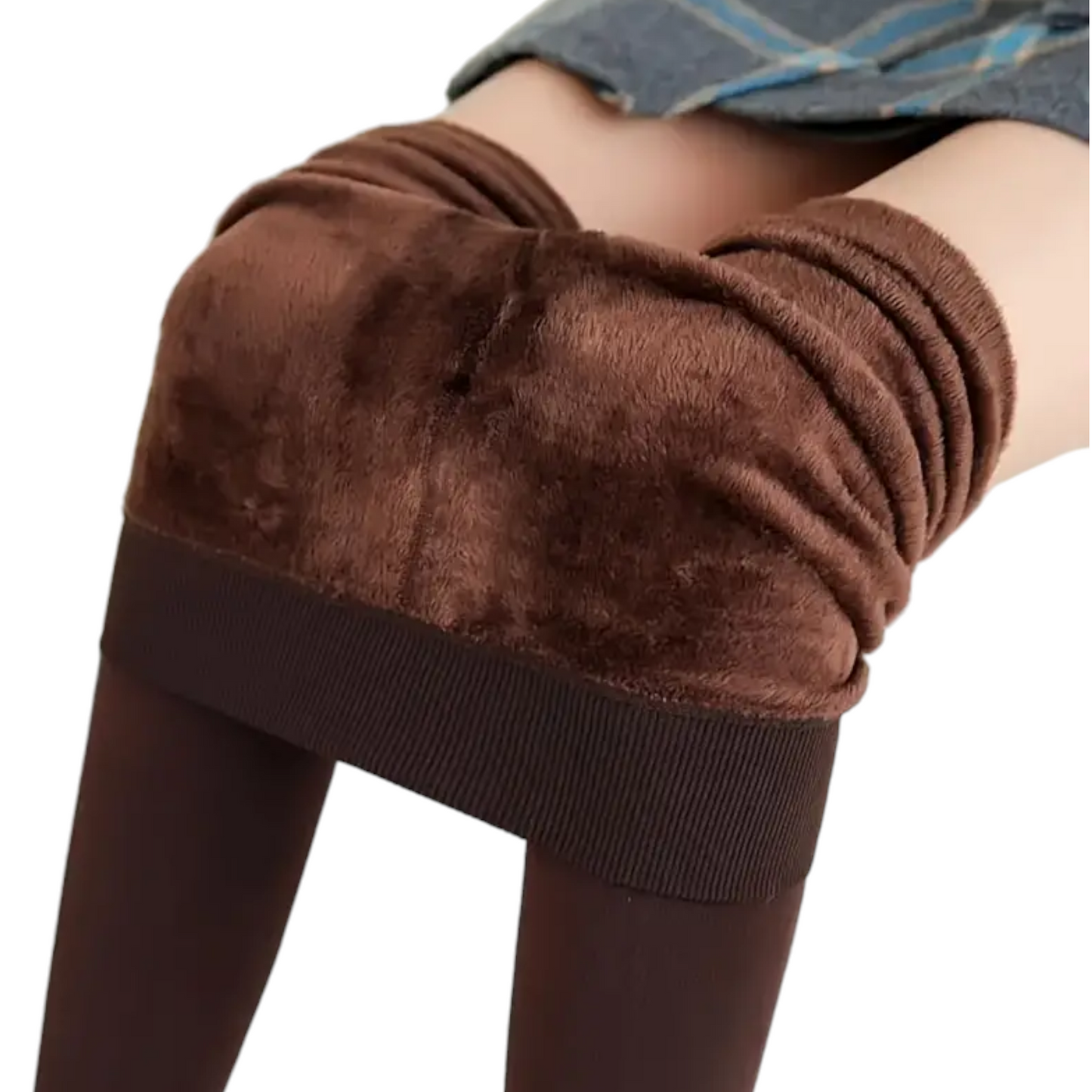 Malla polar forrada con felpa colores dama #4008 Camelia