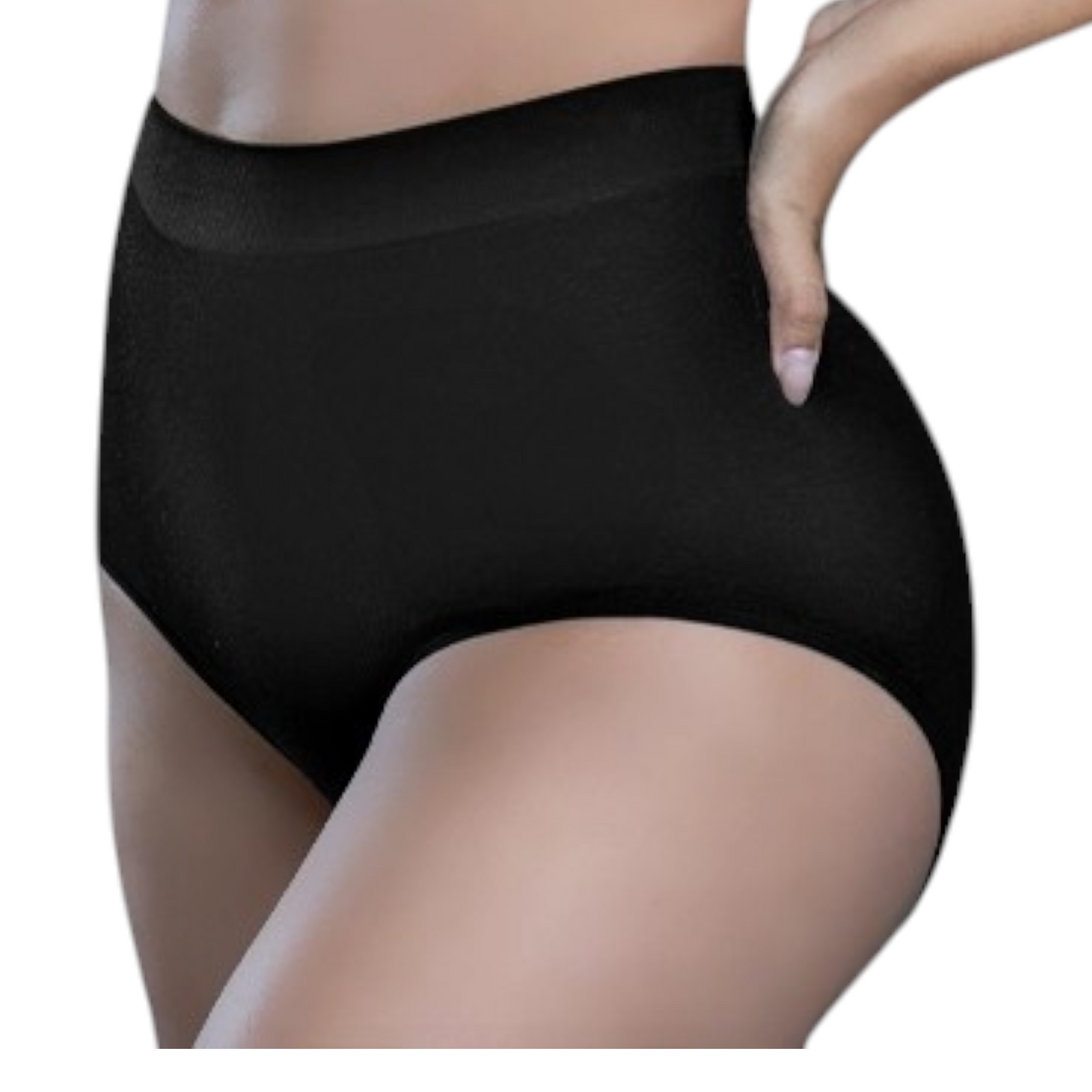Pantaleta completa con pretina ancha colores unitalla catherine