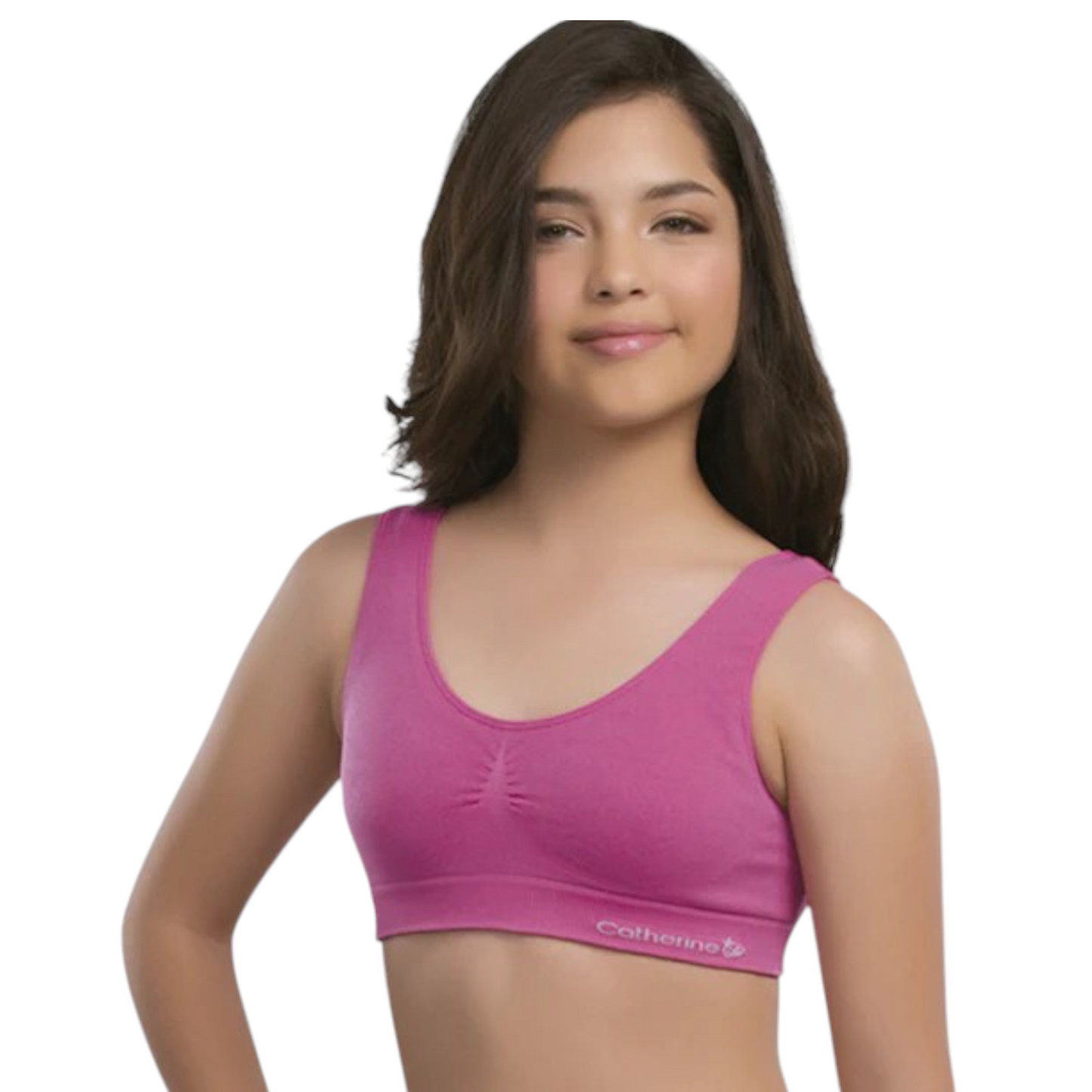 Top juvenil tirante ancho de microfibra colores lisos unitalla catherine