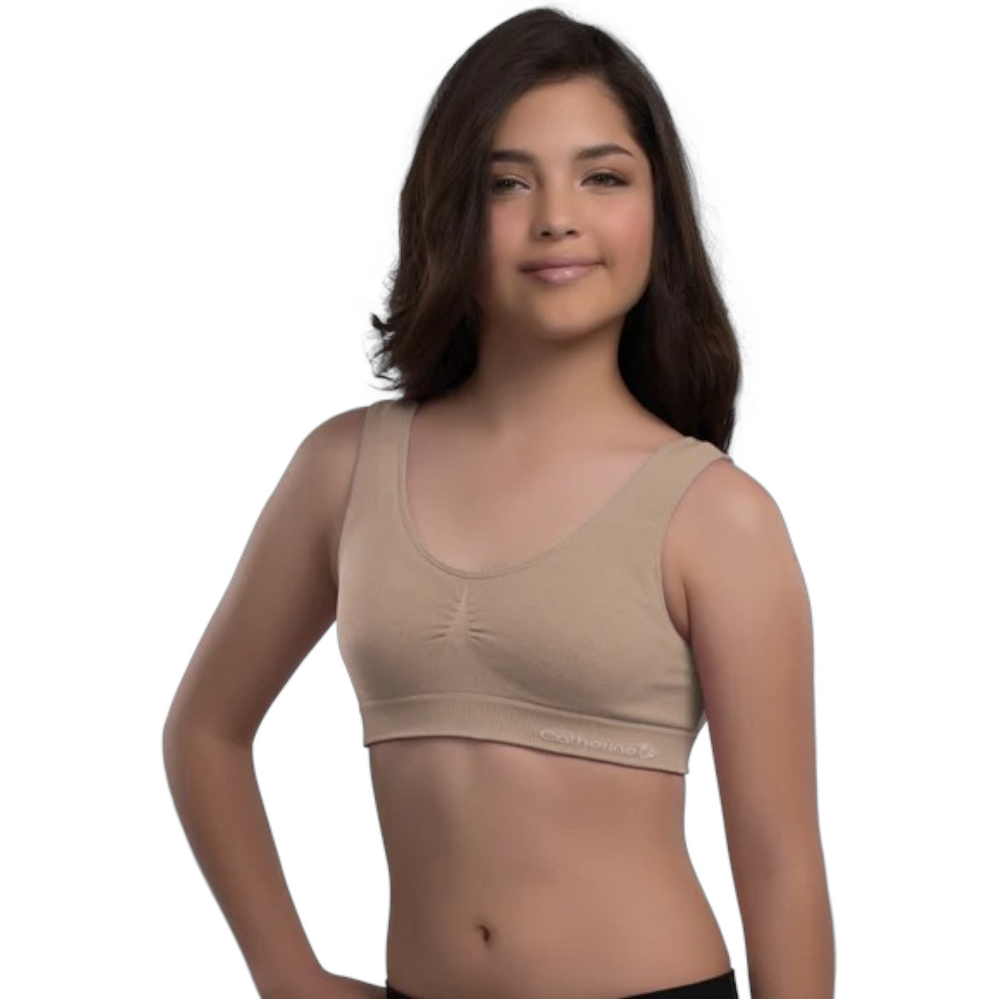 Top juvenil tirante ancho de microfibra colores lisos unitalla catherine
