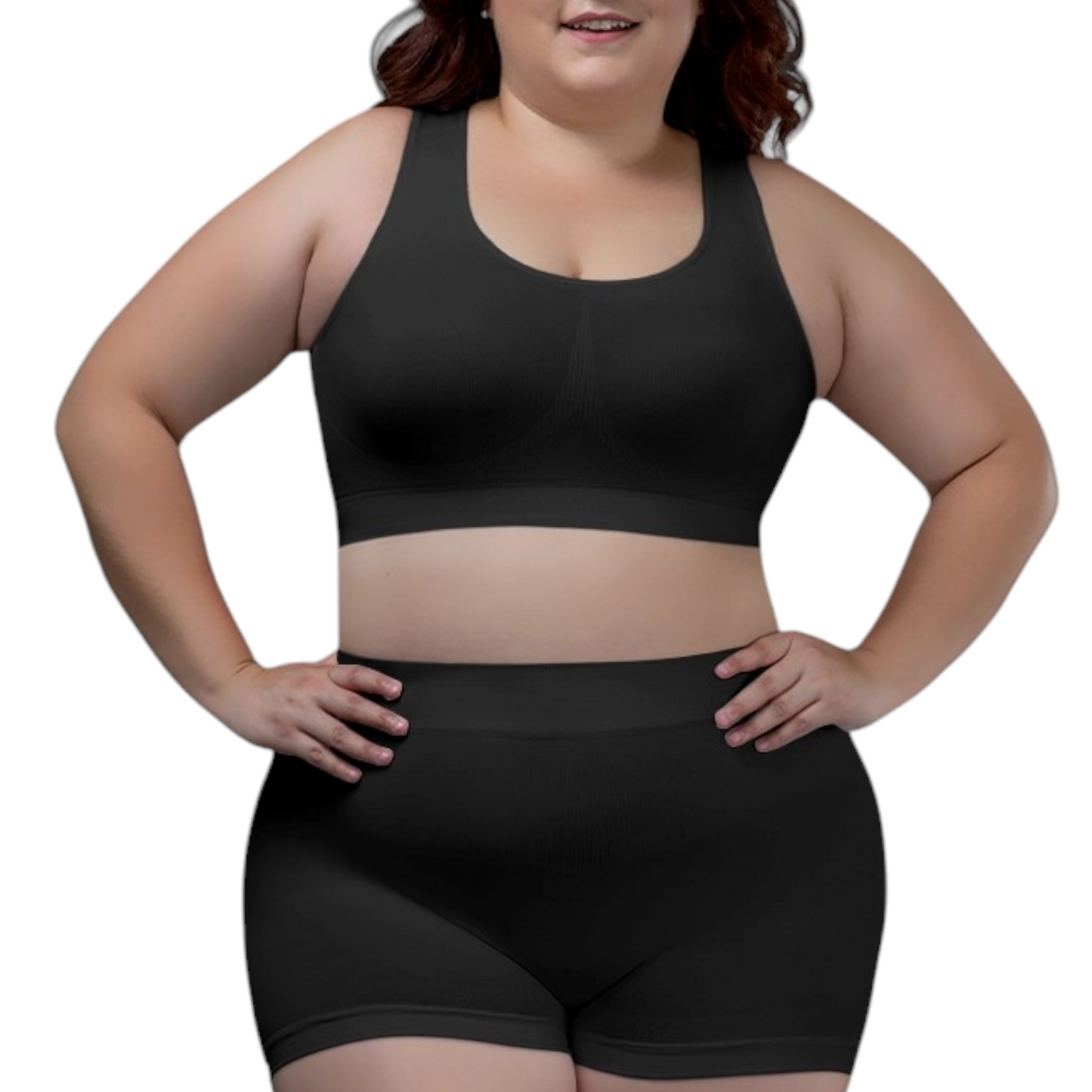 Top talla curvy de microfibra unitalla catherine