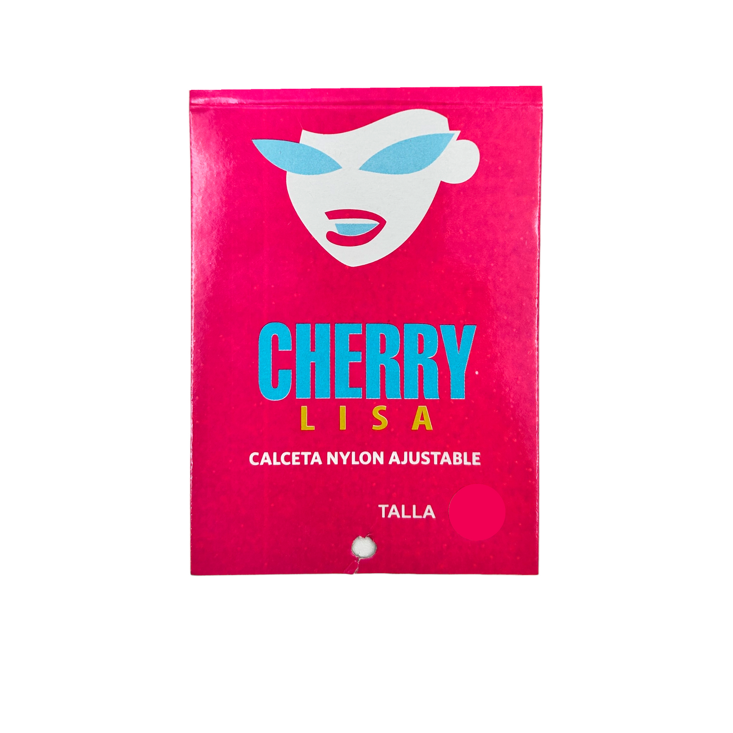 Calceta escolar lisa cherry paquete de 12