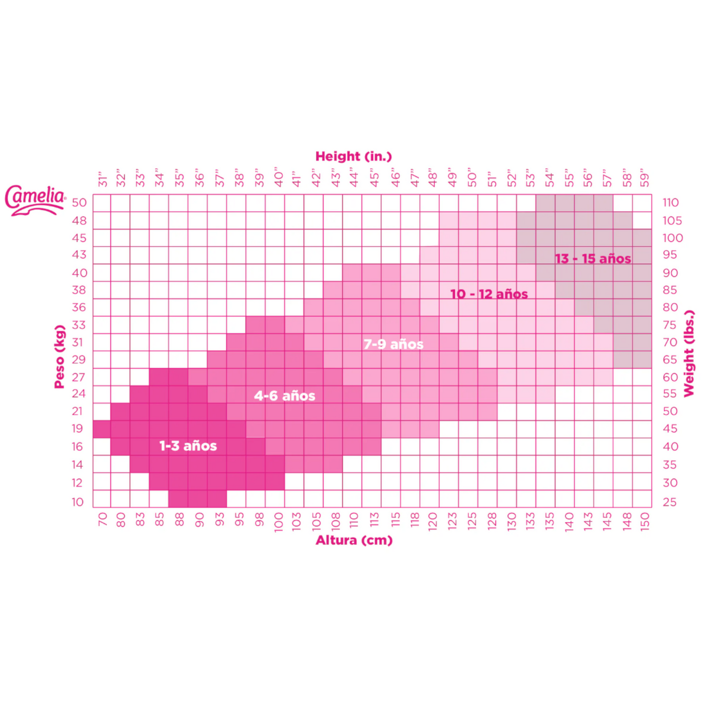 Malla lisa de microfibra 3D para ballet niña #2005 Tan