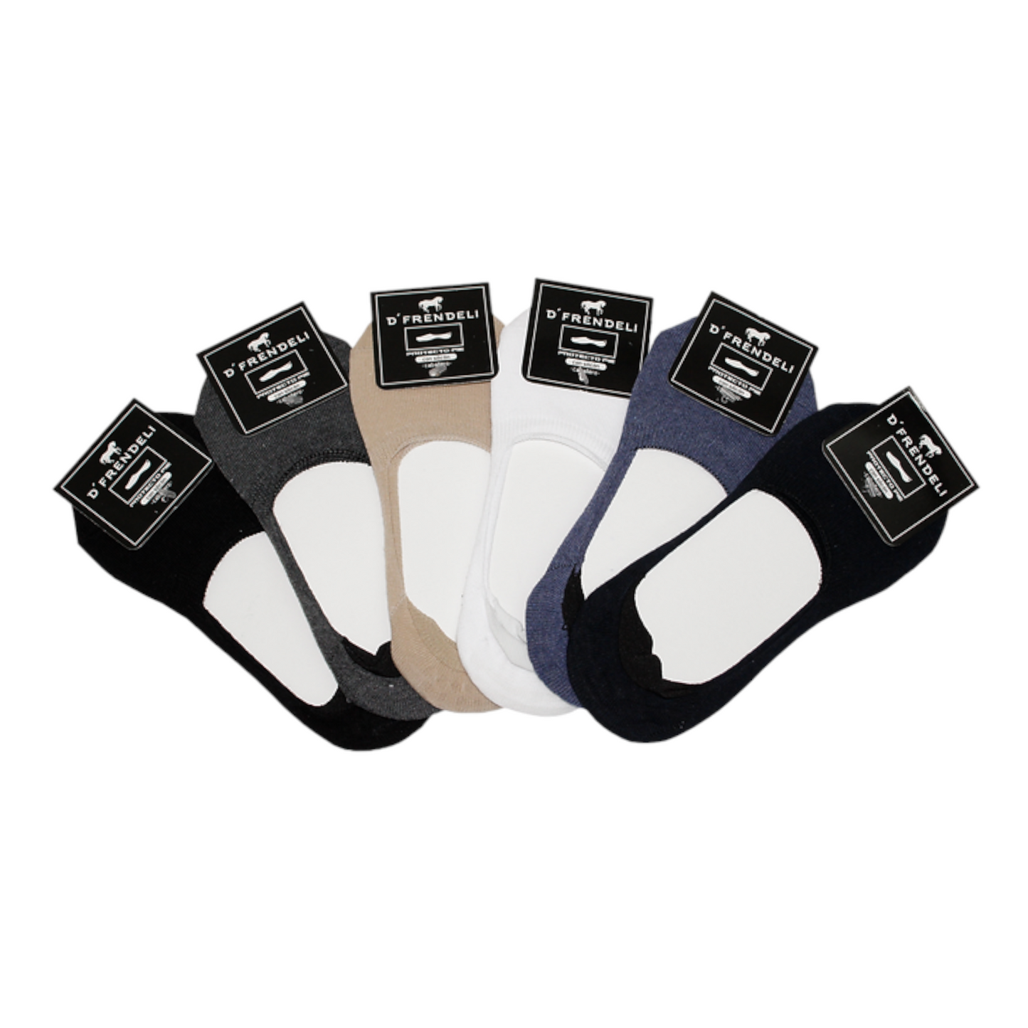 Protecto pie de algodón liso unitalla caballero Dfrendeli