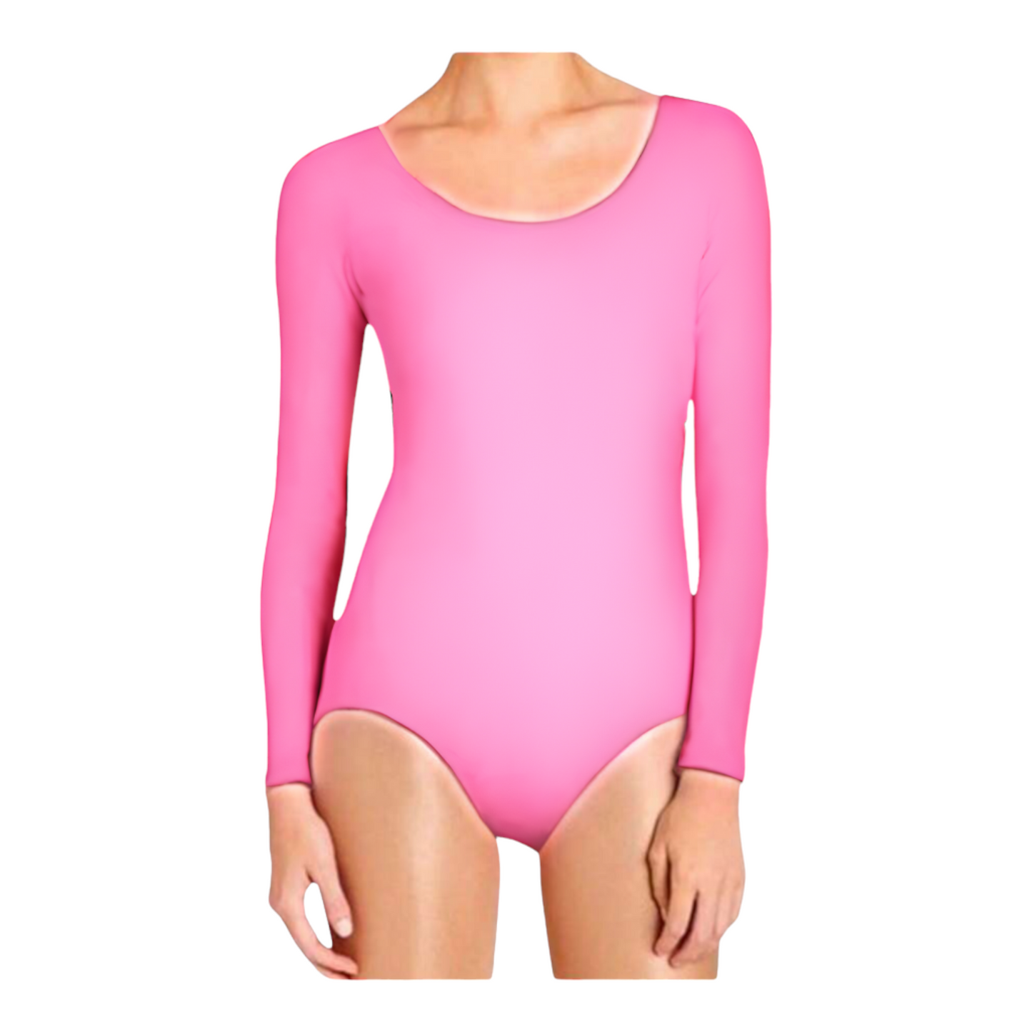 Leotardo de algodón manga larga dama