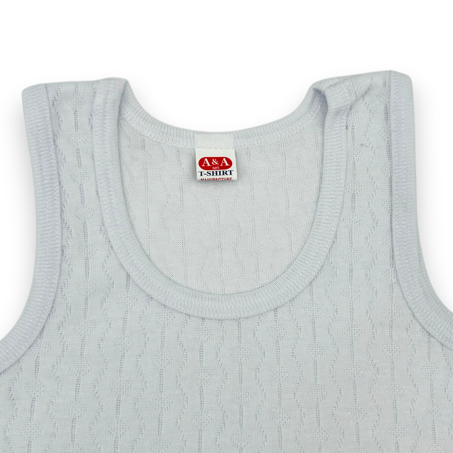 Camiseta rombos blanca infantil niño AYA paquete de 3