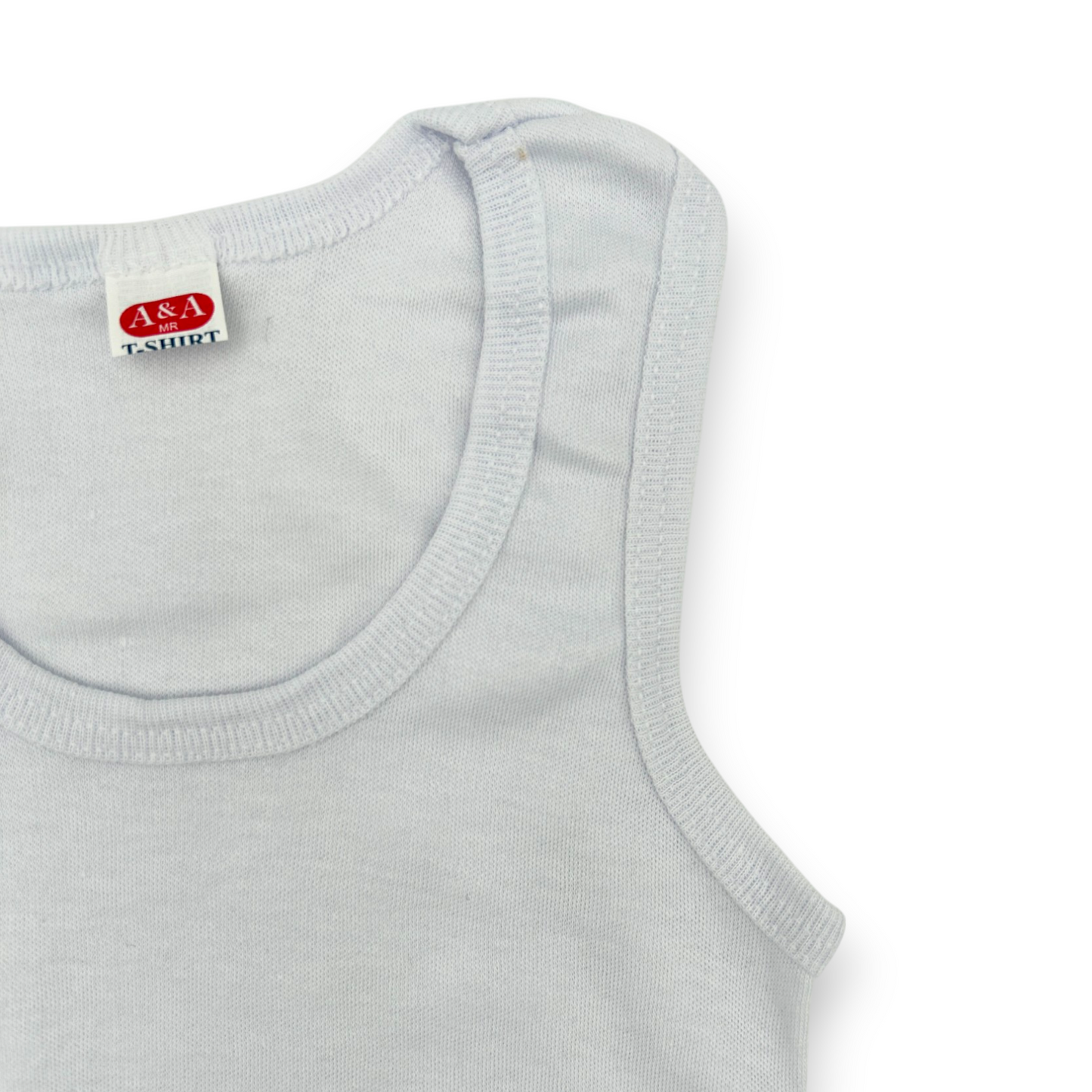 Camiseta inter blanca infantil unisex AYA paquete de 6