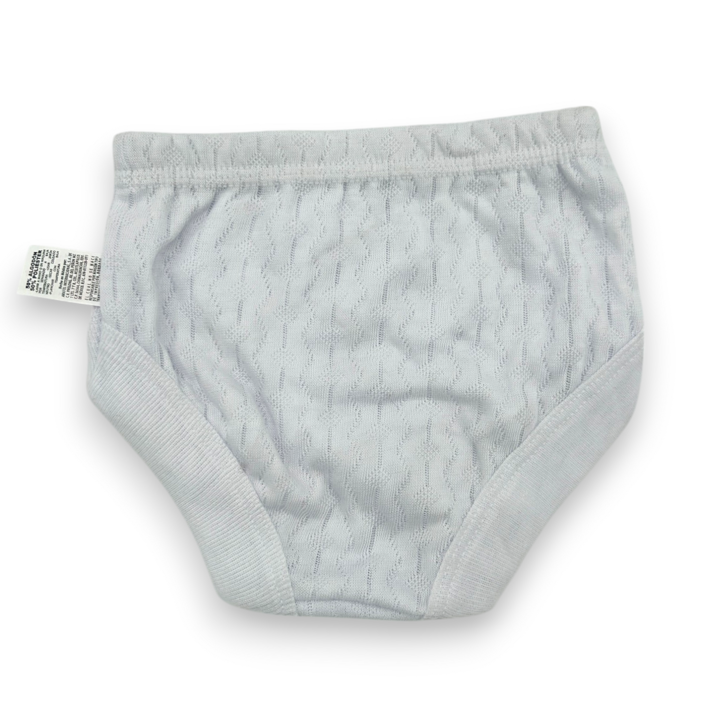 Trusa rombos blanca niño AYA paquete de 6