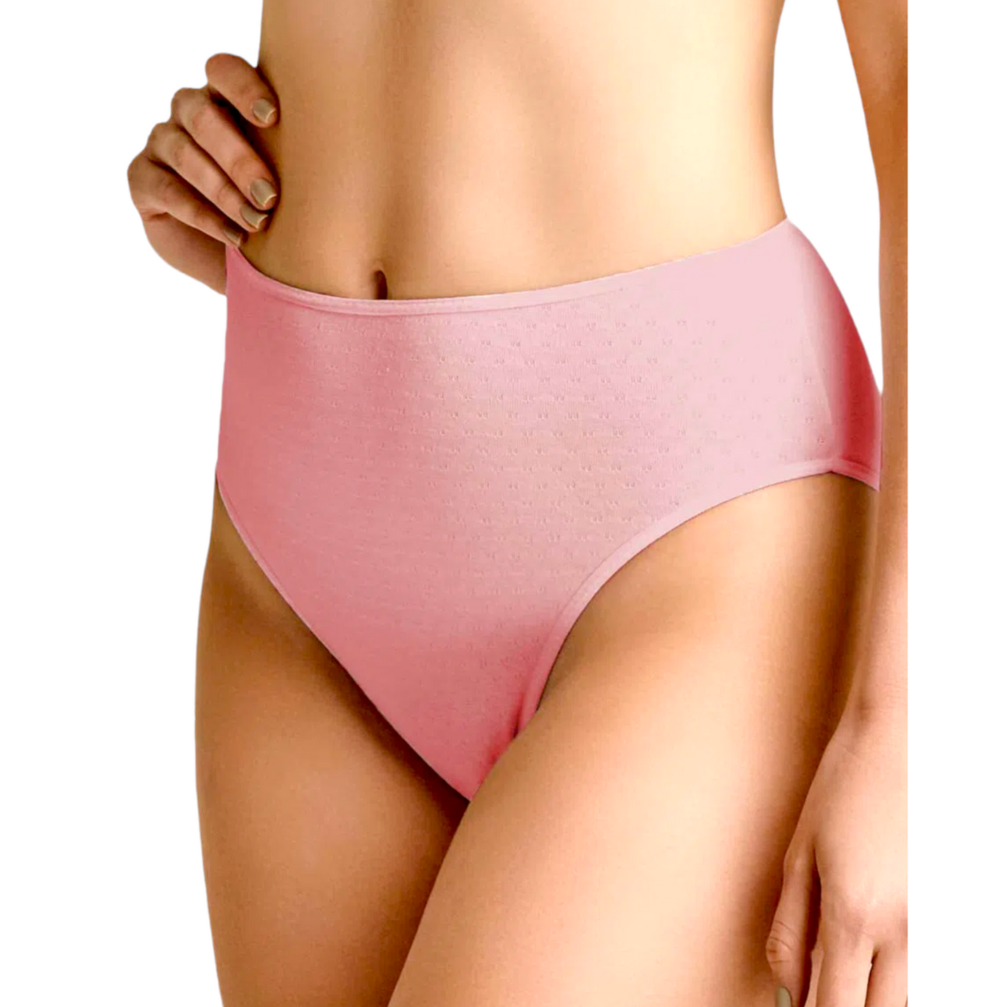Pantaleta corte francés con algodón piqué #560