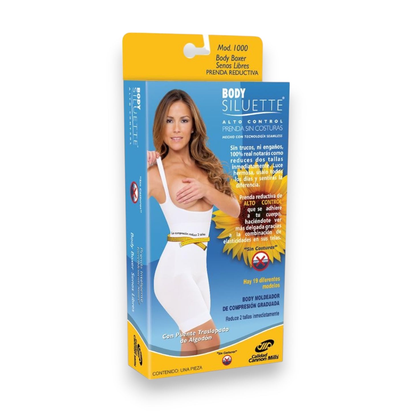 Faja body bóxer apertura abajo #1000 Body Siluette