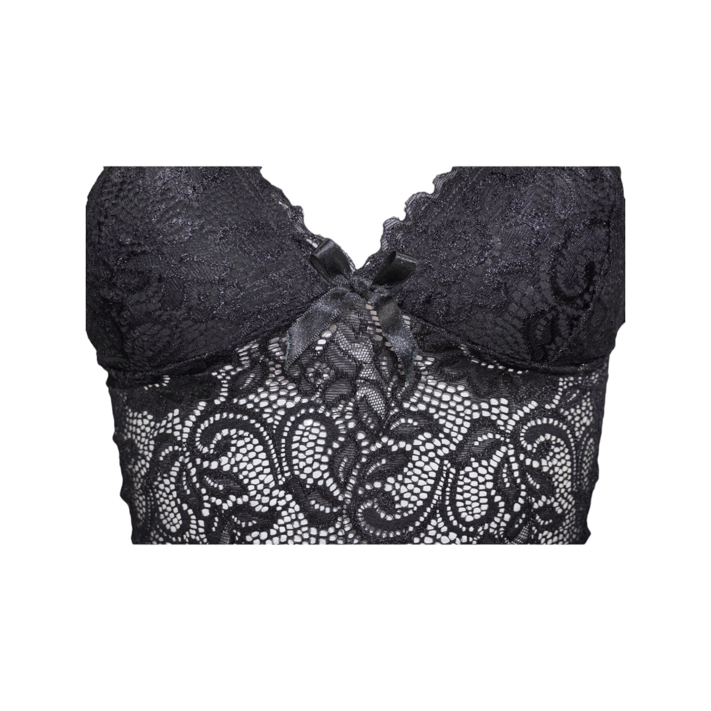 Pijama con brallette de encaje y short varios colores unitalla