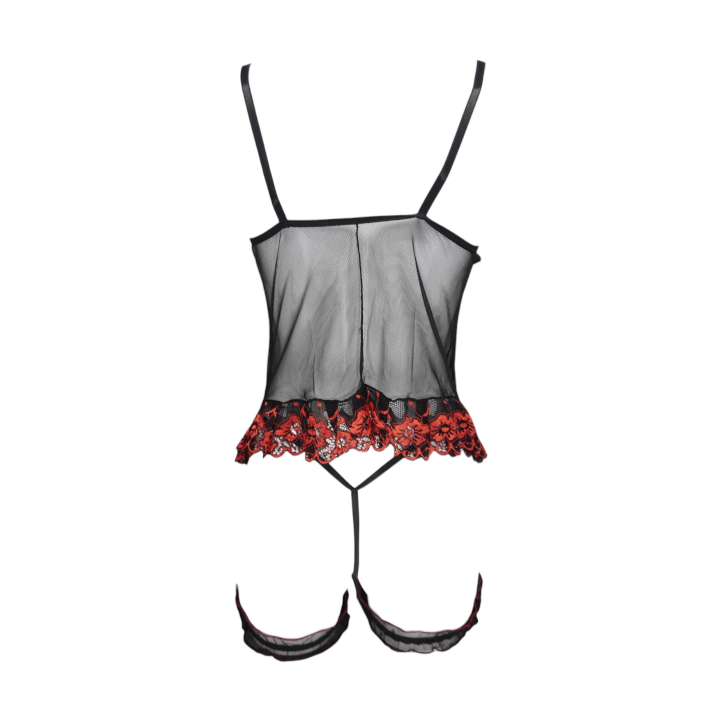 Baby doll con encaje unitalla Mod. Annia
