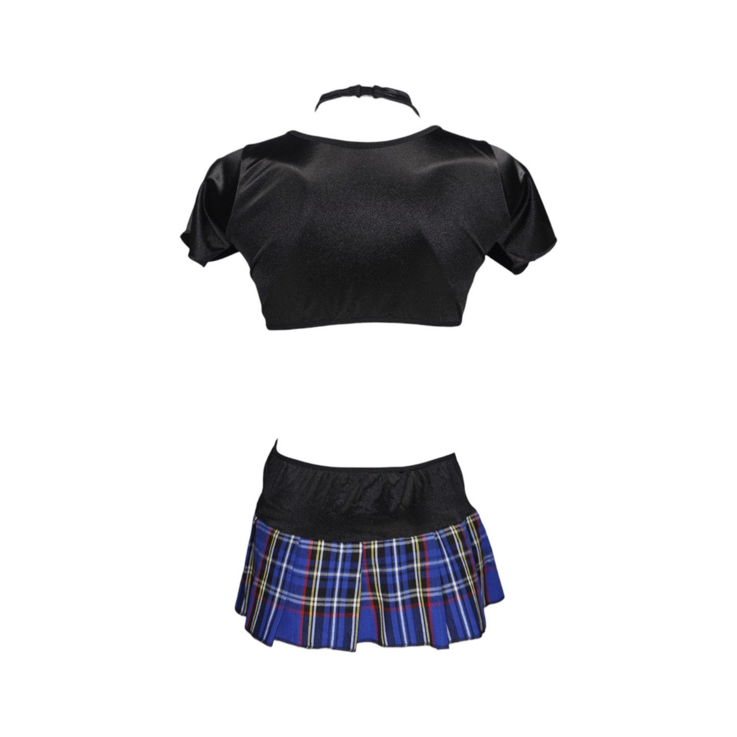 Baby doll disfraz colegiala blusa unitalla