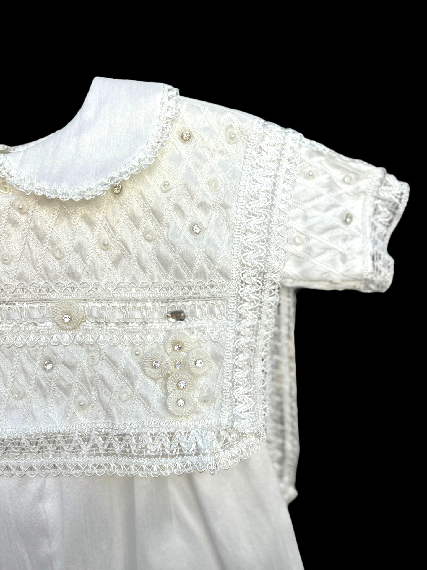 Ropón bautizo bombacho unitalla #094 niño