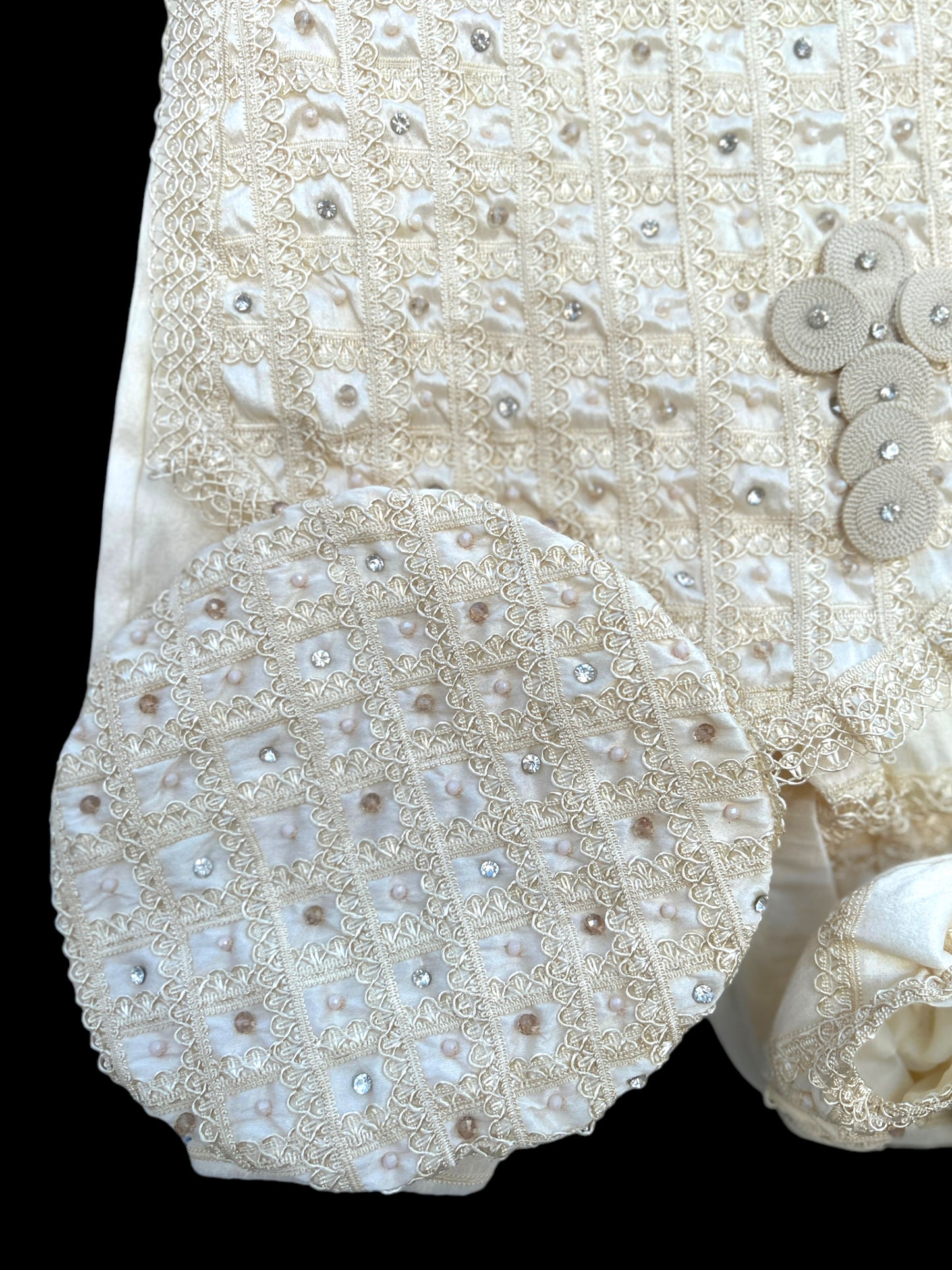 Ropón bautizo bombacho unitalla #093 niño