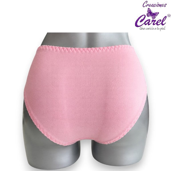 Pantaleta corte francés encaje enfrente surtida M/G Carel paquete de 12