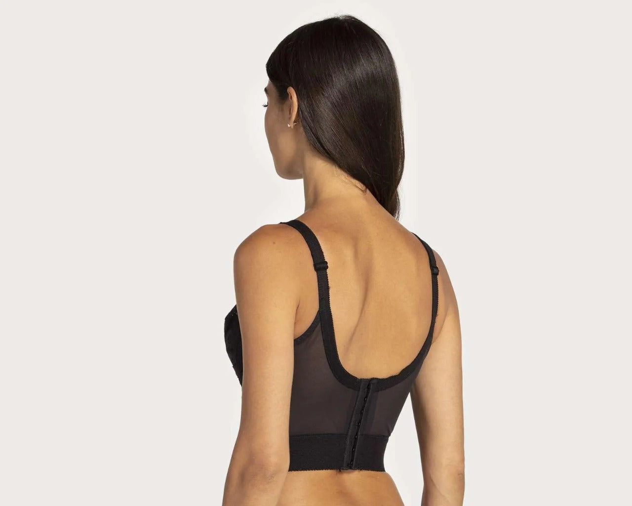Brassiere peto largo encaje mod. 677