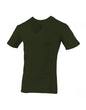 Playera cuello V manga corta varios colores caballero Ramoncito