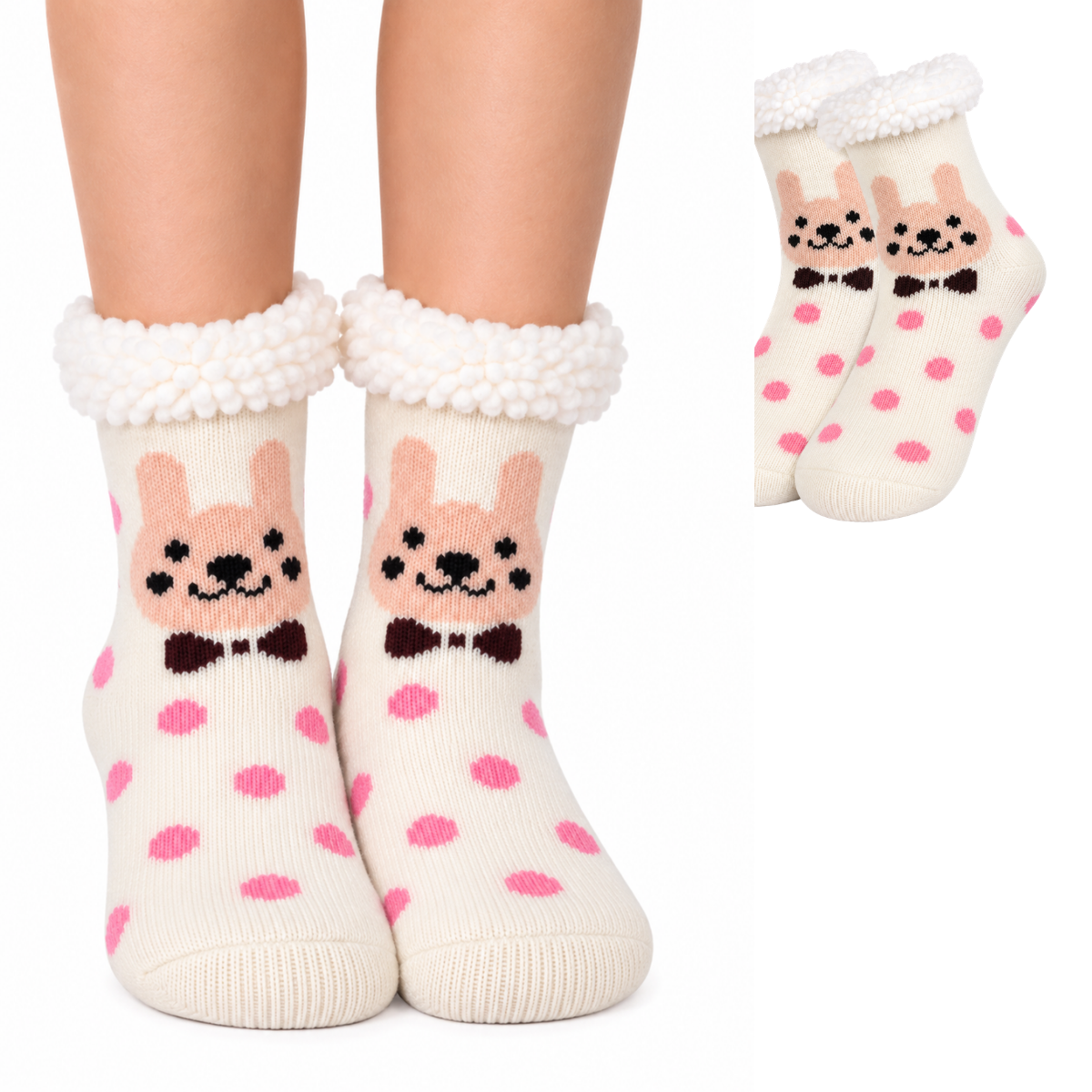 Calcetínes infantiles diseño animalitos unisex BBS