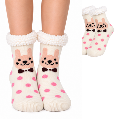 Calcetínes infantiles diseño animalitos unisex BBS