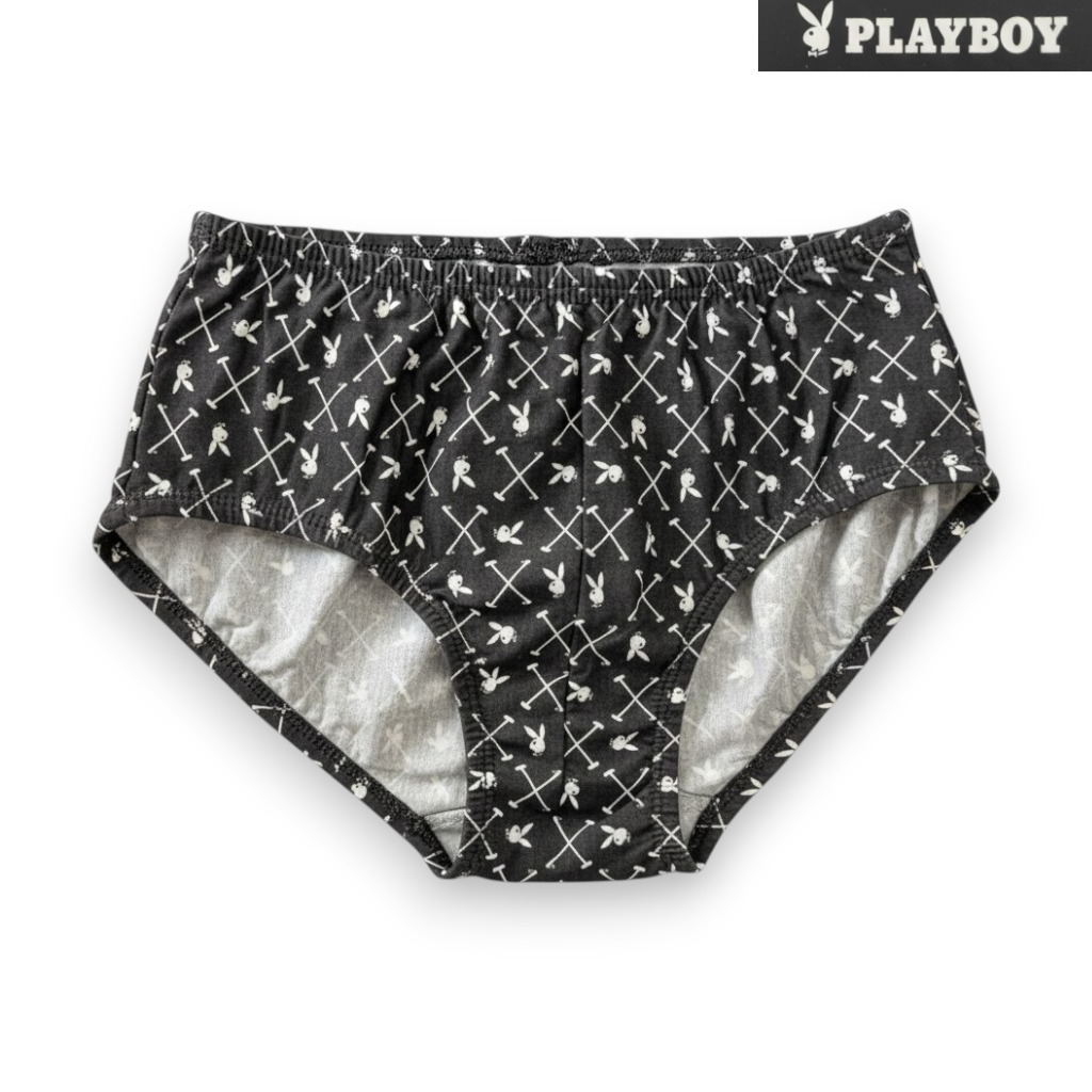Bikinis estampados surtidos de 100% algodón caballero #3066 PlayBoy pack de 3 piezas