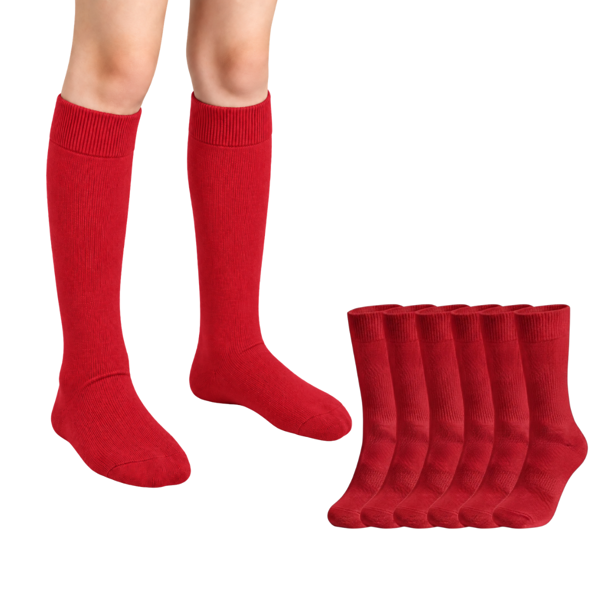 Calcetines de algodón niño Koos paquete de 6