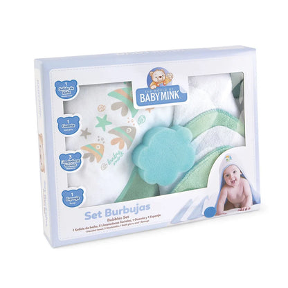 Set de baño burbujas