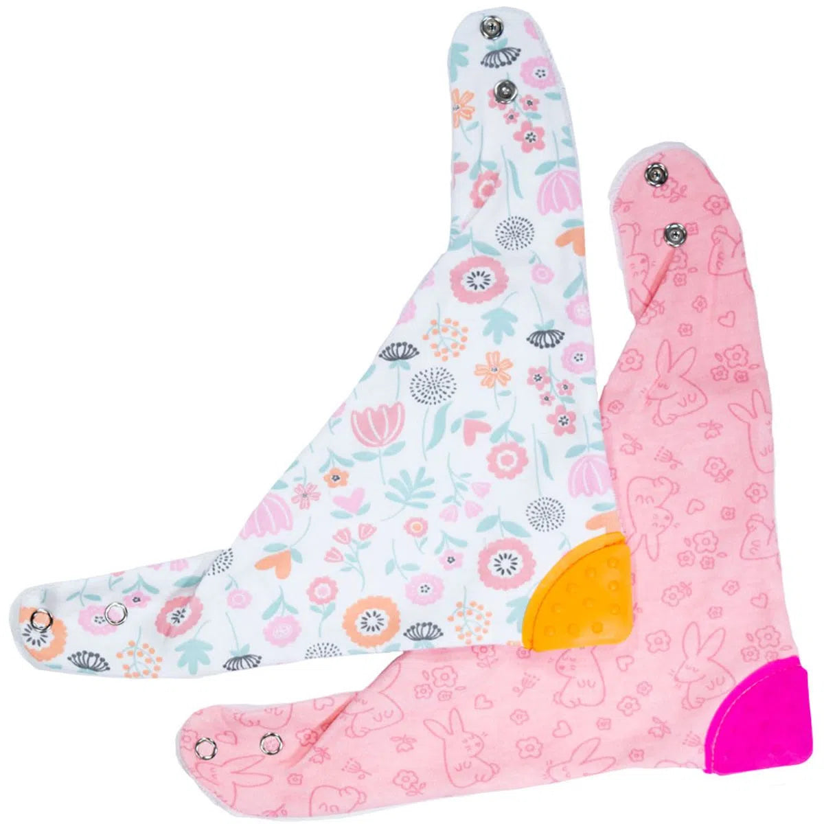 Baberos bandana con mordedera
