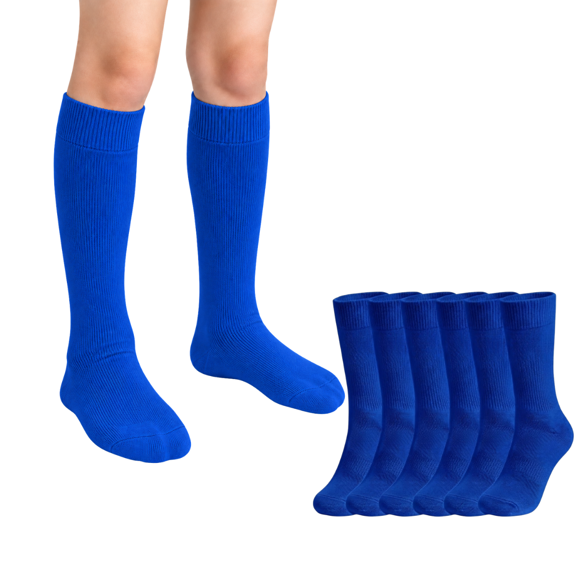 Calcetines de algodón niño Koos paquete de 6