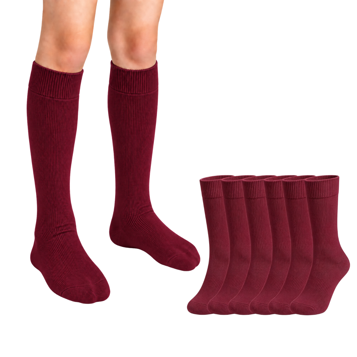 Calcetines de algodón niño Koos paquete de 6