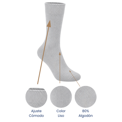 Calcetines de algodón niño Koos paquete de 6