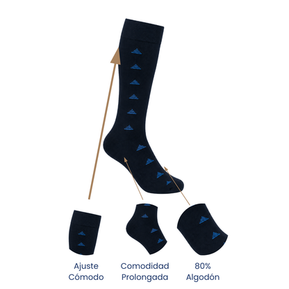 Calcetines para diabético Elite Koos caballero paquete de 6