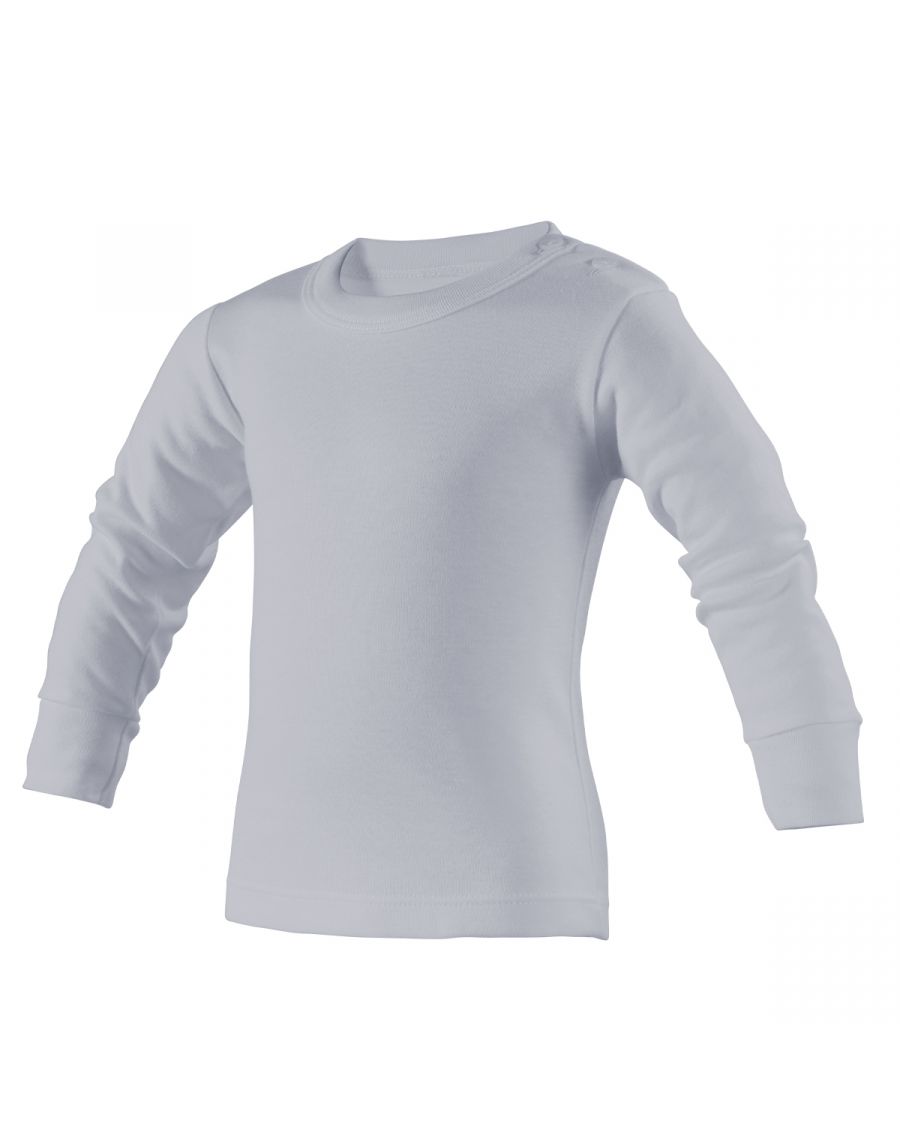 Playera ramoncito cuello redondo manga larga colores bebé
