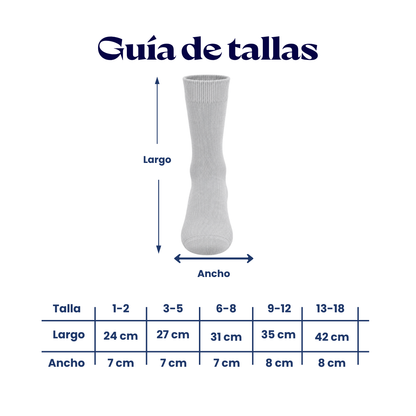 Calcetines de algodón niño Koos paquete de 6