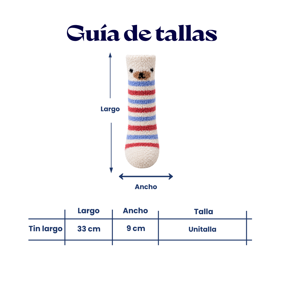 Tin largo afelpado con diseño surtido dama BBS paquete de 6
