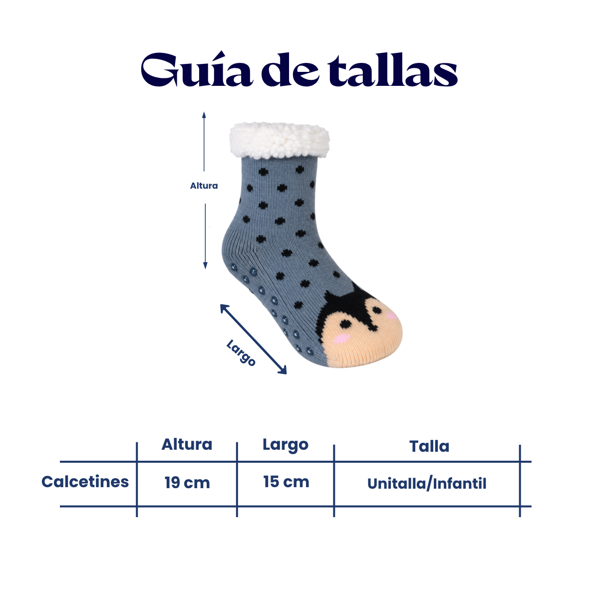 Calcetínes infantiles diseño animalitos unisex BBS