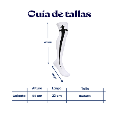 Calceta medieta espada unitalla Leka