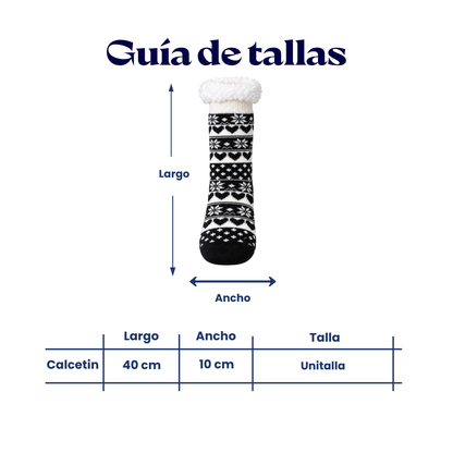 Calcetín con interior aborregado surtido unisex Bbs paquete de 6