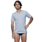 Playera trueno cuello V manga corta color caballero #300-V