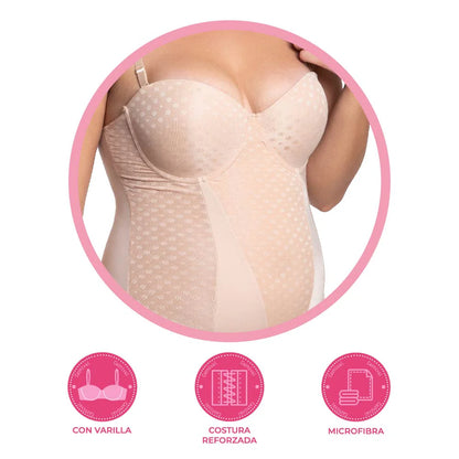 Body strapless con varilla dama #3317 Carnival