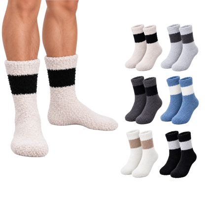 Calcetín afelpado surtido unisex Bbs paquete de 6