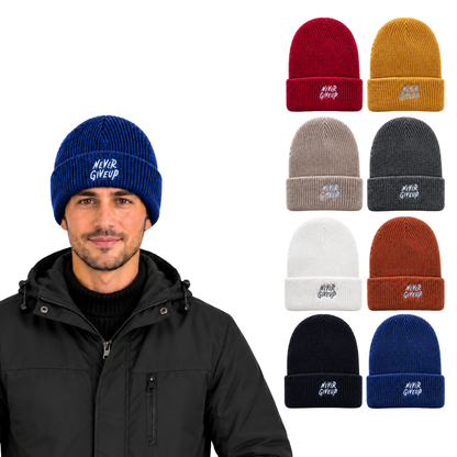Gorro tejido acanalado surtido caballero Valiz paquete de 6