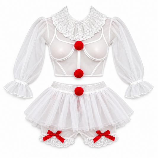Baby doll disfraz payaso it unitalla dama